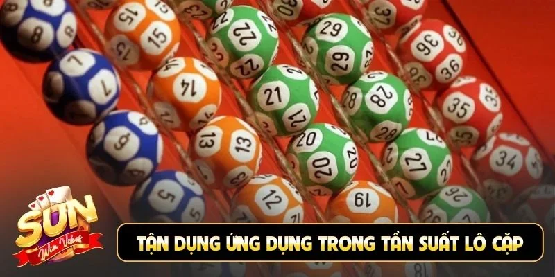 Tận dụng ứng dụng trong tần suất lô cặp